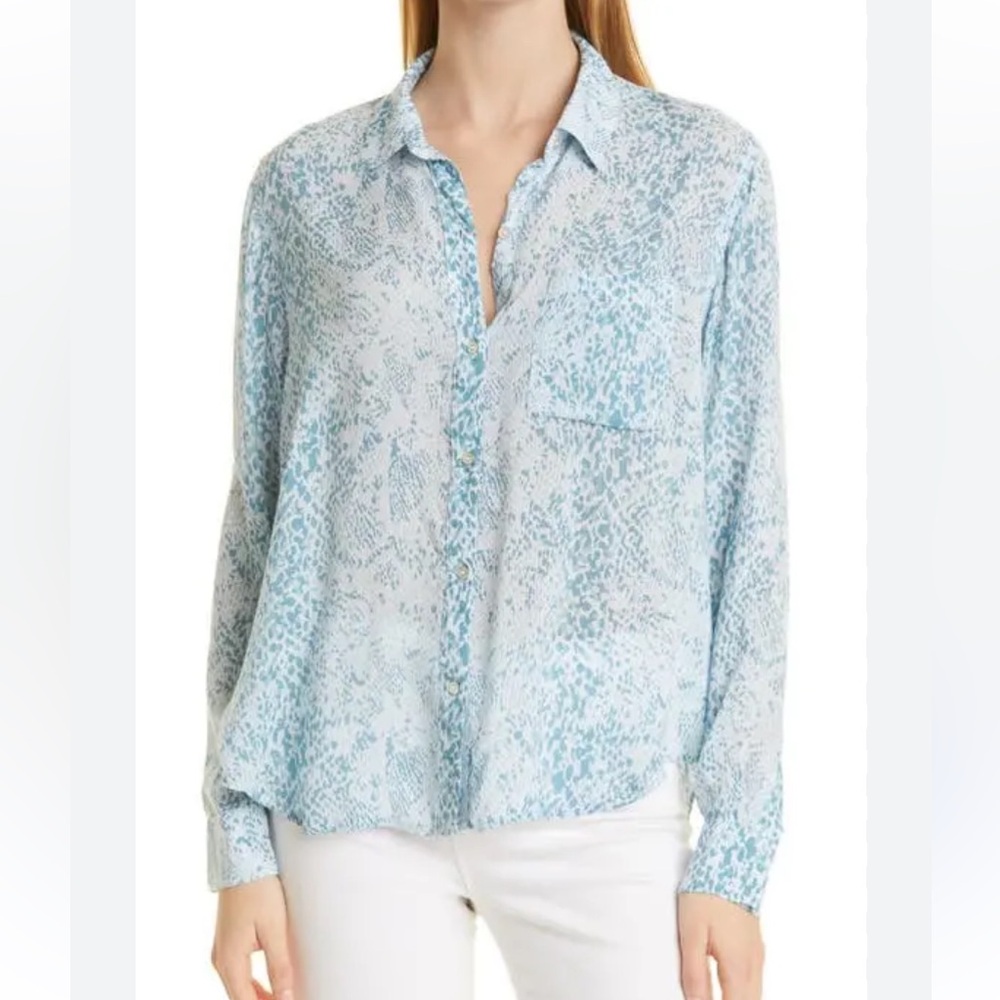 Rails‎ Josephine Python Print Blouse